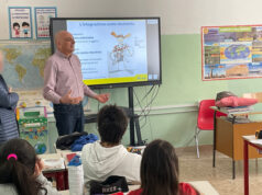 In bici siamo felici scuola Capograssi di Sulmona