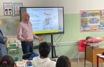 In bici siamo felici scuola Capograssi di Sulmona