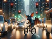 Il ciclista pipistrello il ciclista pipistrello