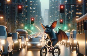 Il ciclista pipistrello il ciclista pipistrello