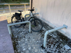 Due perle Stazione di Fontecchio passaggio bici